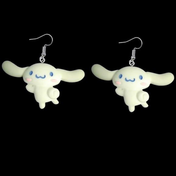 Hello Kitty Cinnamoroll hypoallergenic earrings. NWT - Picture 2 of 3
